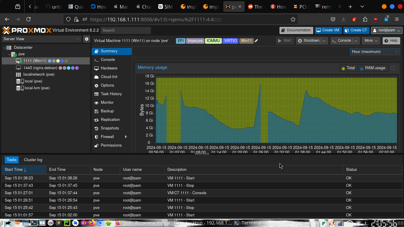 Just a proxmox screenshot, barely half interesting, you might not be missing much